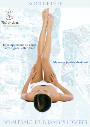 Soins fraicheur jambes légères